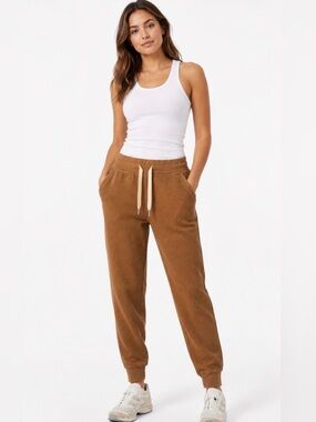 Lululemon Warm Down Mid Rise Jogger Cozy Breathable Athleisure Pants 12 LW5EHFS